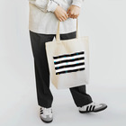 Bird'sのボーダードット Tote Bag