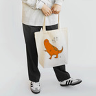 なで肩うさぎの美香堂の恐竜くん Tote Bag