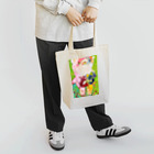 KYOKO UEMATSU  / 芸術家  植松 京子のここはわたしが守るクマ Tote Bag