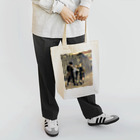 世界の絵画アートグッズのマリ・バシュキルツェフ《ミーティング》 Tote Bag