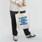Two Doors Store  (feat.TeamLINKS）の手さげ LOVE the EARTH NO NUKES  Tote Bag