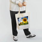 AXL(アクセル)の夏の花 向日葵 トートバッグ
