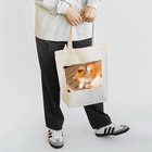 豆柴げんちゃんの鎌倉の猫 トートバッグ