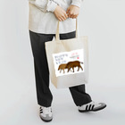 ジルトチッチのデザインボックスの2019亥年の猪のイラスト年賀状イノシシ Tote Bag