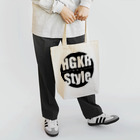 葉隠式-HAGAKURE Style-の葉隠式　黒ロゴ トートバッグ