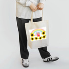 ジルトチッチのデザインボックスのクレコのひまわり畑 Tote Bag