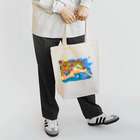 mochi-ゆる絵ショップ‐のイタリアのチンクエ・テッレゆる絵 Tote Bag
