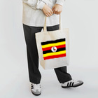 お絵かき屋さんのウガンダの国旗 トートバッグ