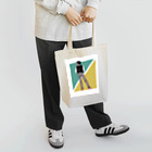 ちゅむちゅむむちゅちゅのRetro Boy Tote Bag