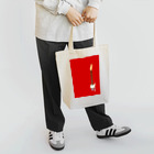 細川さんの楽してお金稼ぎたいショップのTLタイプ 赤色 Tote Bag