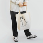 Cor Leonis SUZURI storeの猫と足跡 Tote Bag