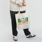 LIONの信仰的ショップの旅立ち Tote Bag