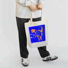 ちょっとマニアックな恐竜アートグッズ博物館のかわいいティラノサウルス Tote Bag