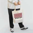 OMENYAのI LOVE PIANO Tote Bag
