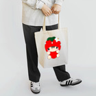 Handmade Na-Myuのイチゴの着ぐるみベビーちゃん トートバッグ