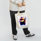 だまちゃんの生きてる世界のむらさき Tote Bag