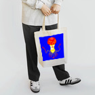 ねむいさかなのお店のドット　きのこくらげ Tote Bag