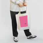 Su-roomのHello pink Tote Bag