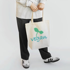 vegan-life-shopのgo vegan life Tote Bag