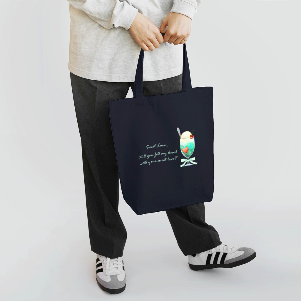 MORINOKIの緑色クリームソーダバッグ Tote Bag