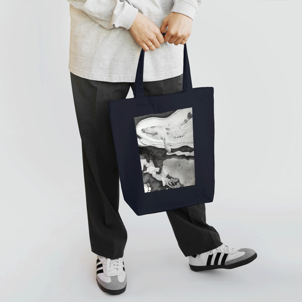 あべ すていぬ。の夢を運ぶクジラ Tote Bag