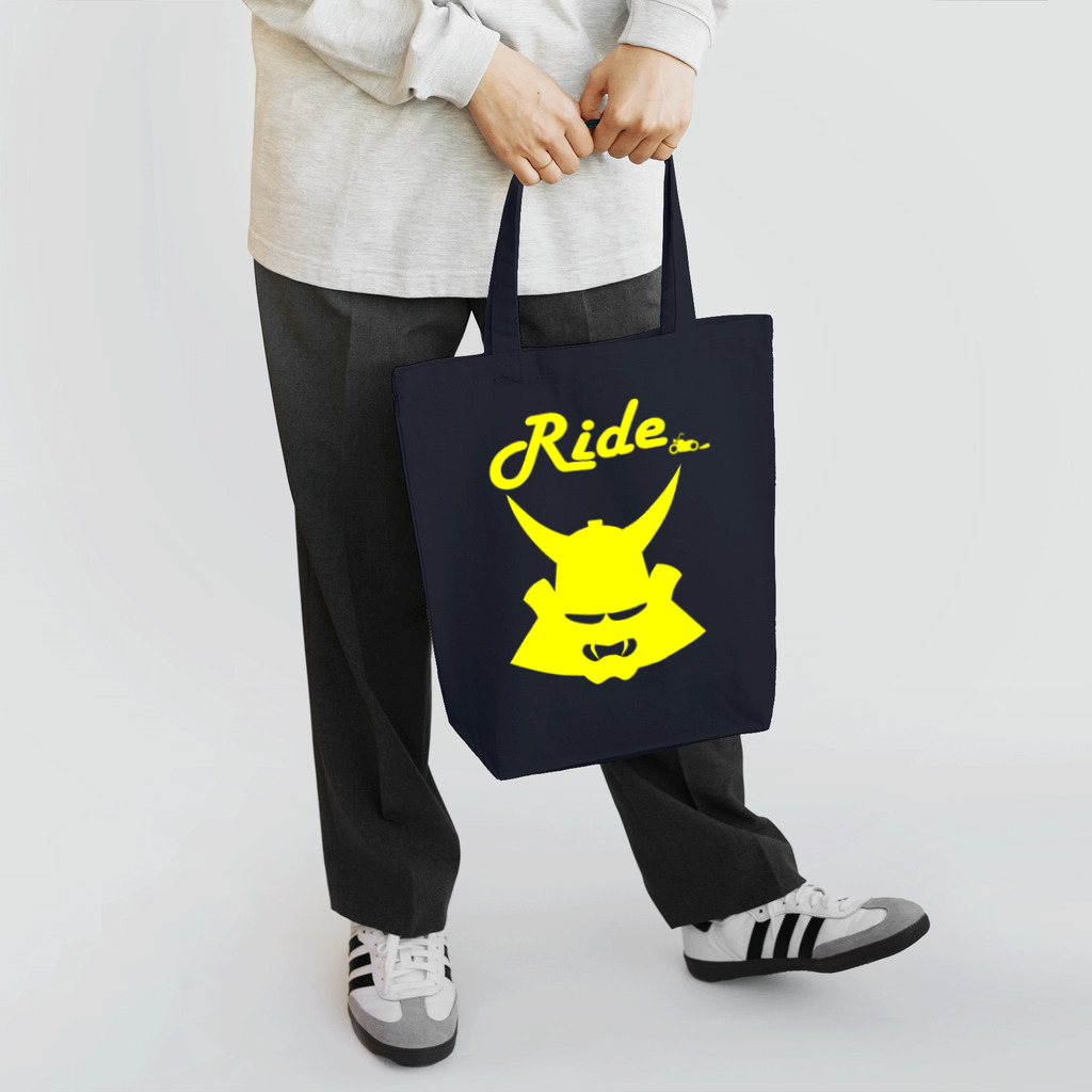 RAMUKiのRide兜（黄色） Tote Bag