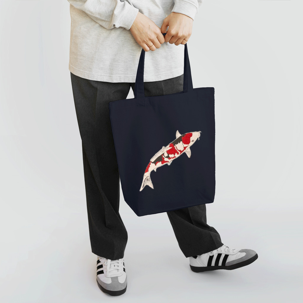 Coshi-Mild-Wildの錦鯉_三色A Tote Bag