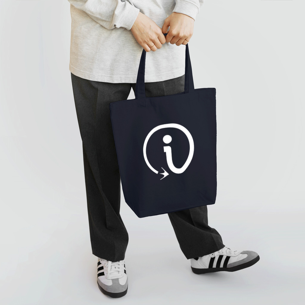 interact Official Shopのinteract i_WHITE Tote Bag