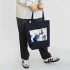 kaihouの漢字Tシャツ "海煙" Tote Bag