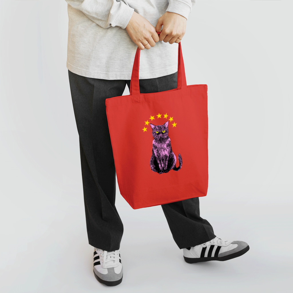 nemunoki paper itemの黒猫のヴィヴィ Tote Bag