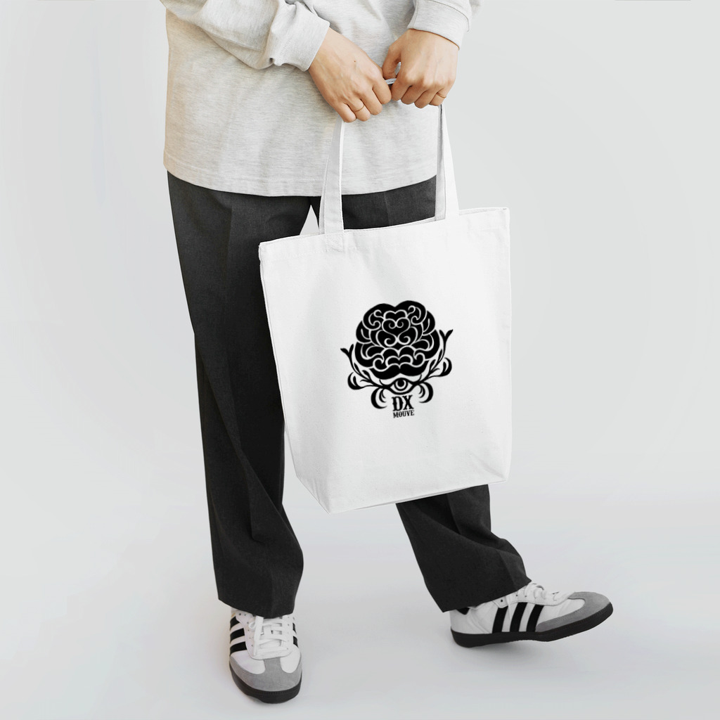 DXMOUVE(ドゥモーヴェ)のDXMOUVEロゴBK Tote Bag