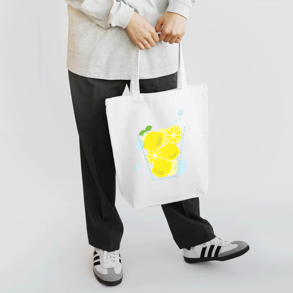 気ままshopの『ぎっしりレモン』 Tote Bag