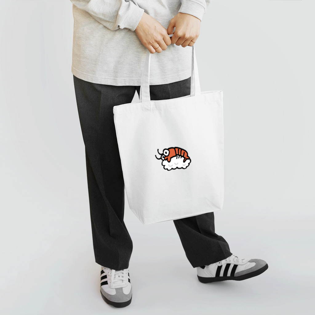 やなぶしのほんわかグッズのエビ寿司 Tote Bag