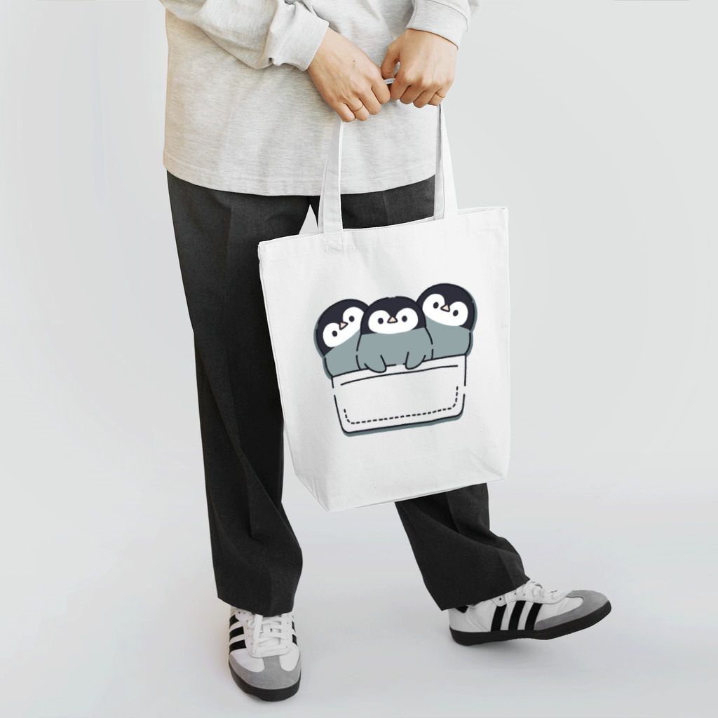 DECORの心くばりペンギン　一緒にお出かけVer. Tote Bag