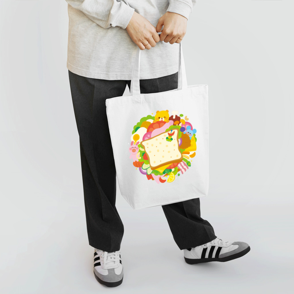 Illustrator イシグロフミカのサンドイッチ Tote Bag