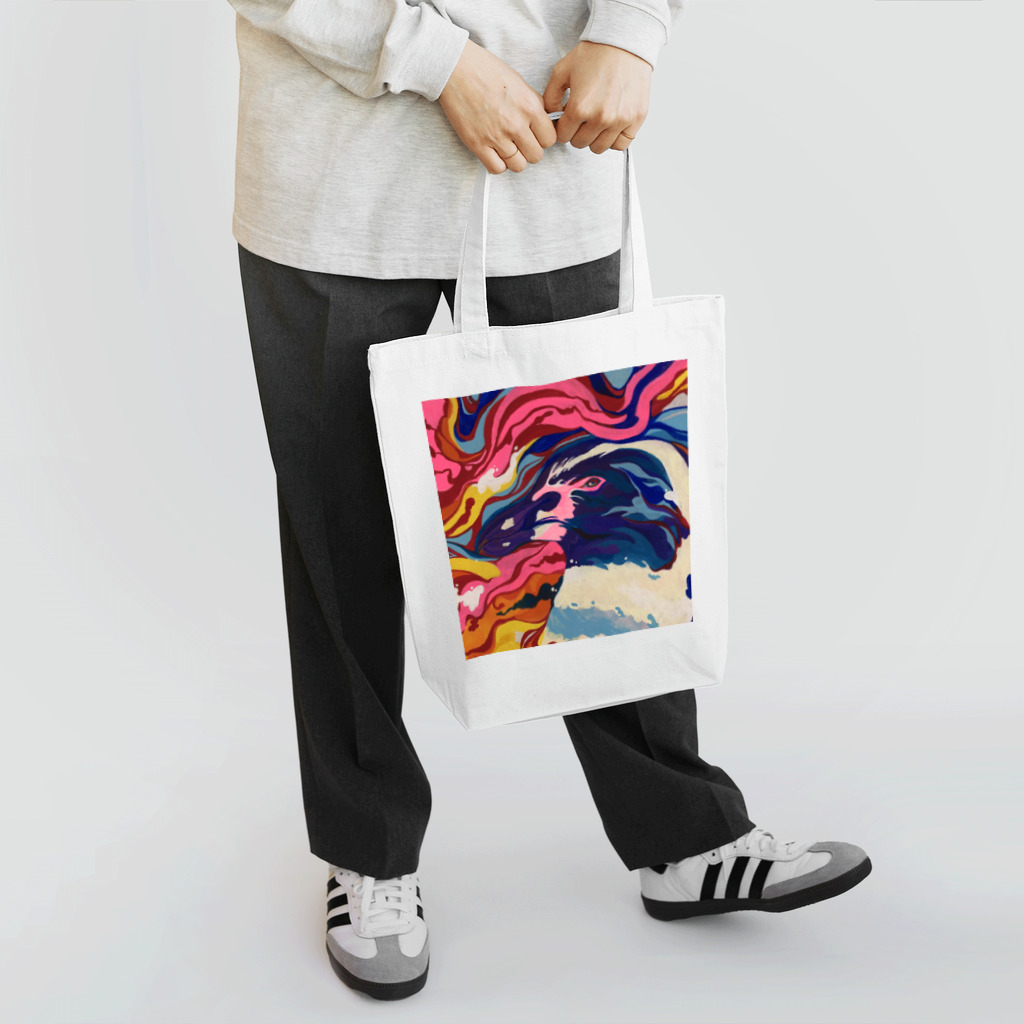 ペンギンやさんのカラフルマゼラン Tote Bag