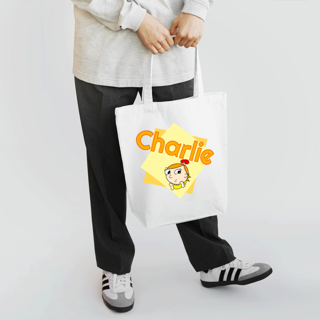 charlolのCharlie LOGO2 トートバッグ