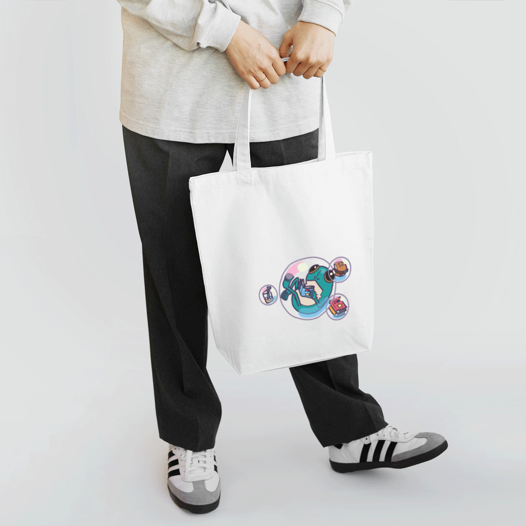 カドヤンのしゃぼん玉のメメ太くん Tote Bag