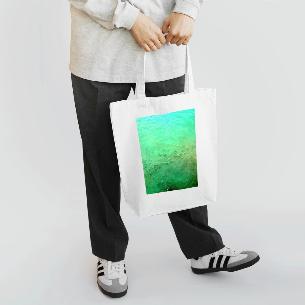 古春一生(Koharu Issey)のメロンソーダの海。 Tote Bag