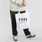 LONESOME TYPE ススのFORK (NAVY) トートバッグ