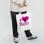 FOXY COLORSのI Love Ballet A Tote Bag