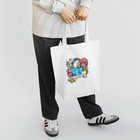 Cody the LovebirdのChubby Bird オカメインコとマンドリン　Birdic Inspiration Tote Bag