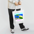 ゲイムマンの店の“恋人の聖地” エンジェルロード ドット絵 トートバッグ