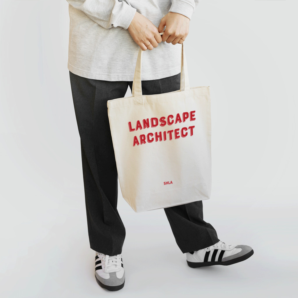 Landscape Architecture｜Studio HataKeの職能シリーズ｜ランドスケープアーキテクト トートバッグ