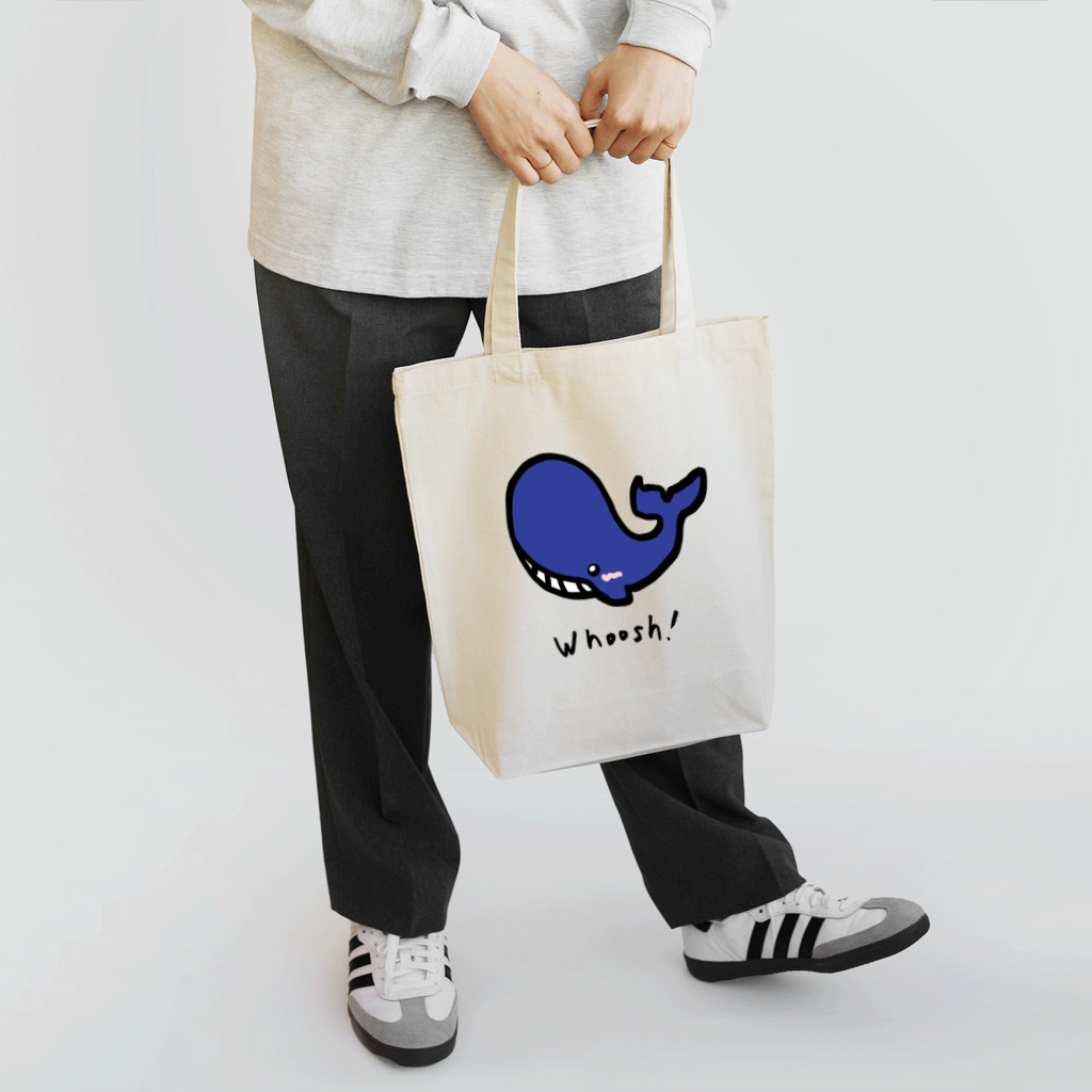 ＼ニッコリンチョ！！／のクジラと鳴き声 Tote Bag