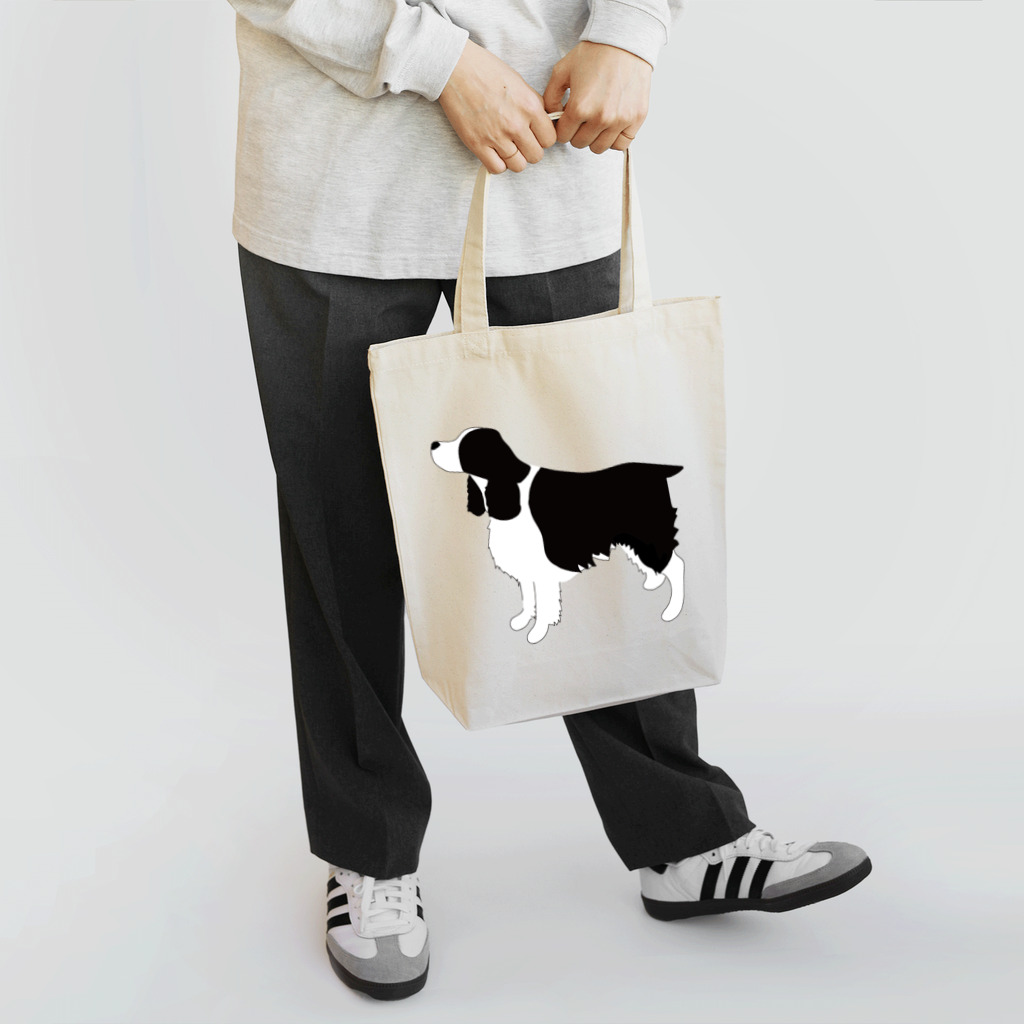 meongmeong（モンモン）のイングリッシュスプリンガースパニエル Tote Bag