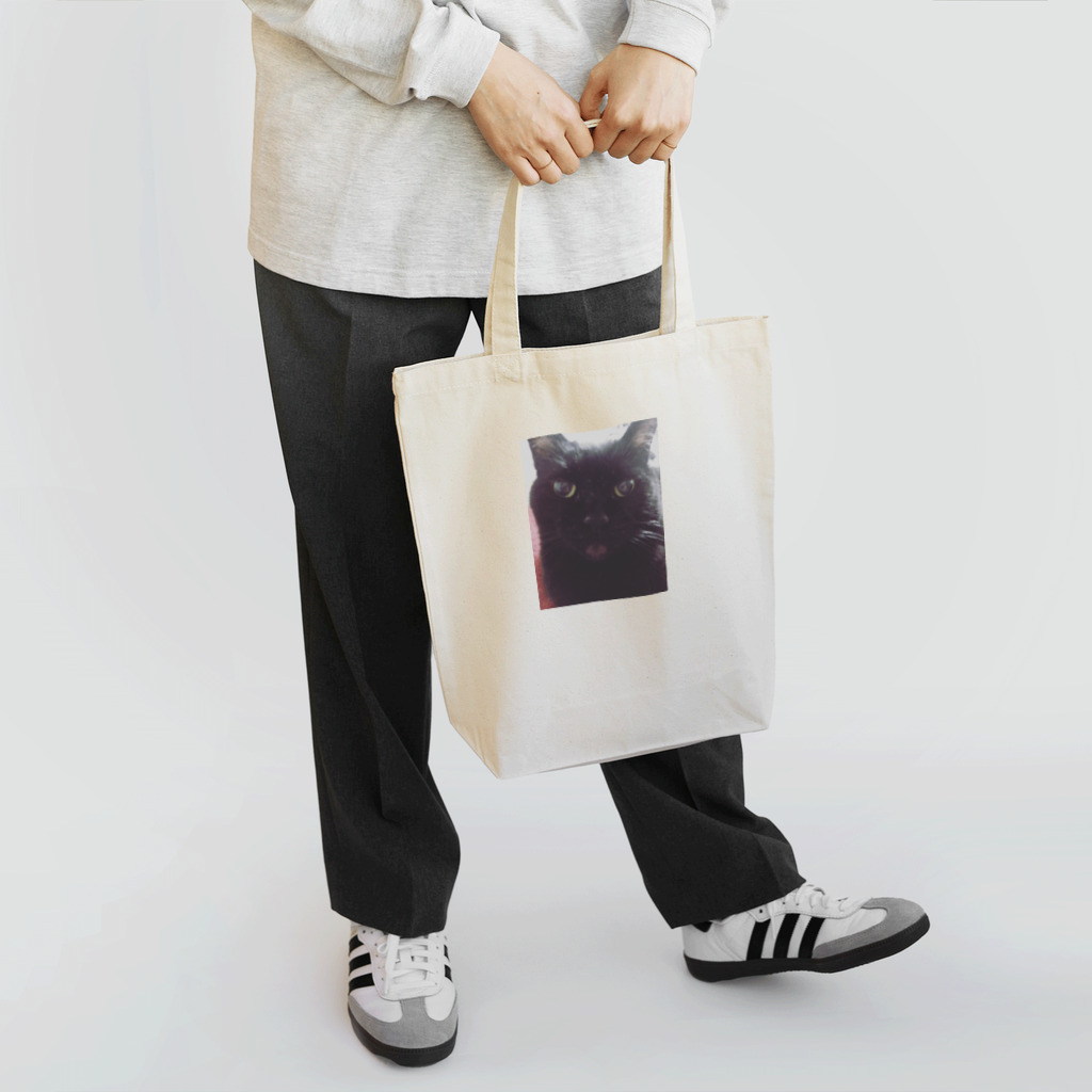 黒猫sceneryの黒猫のミニクロくん Tote Bag