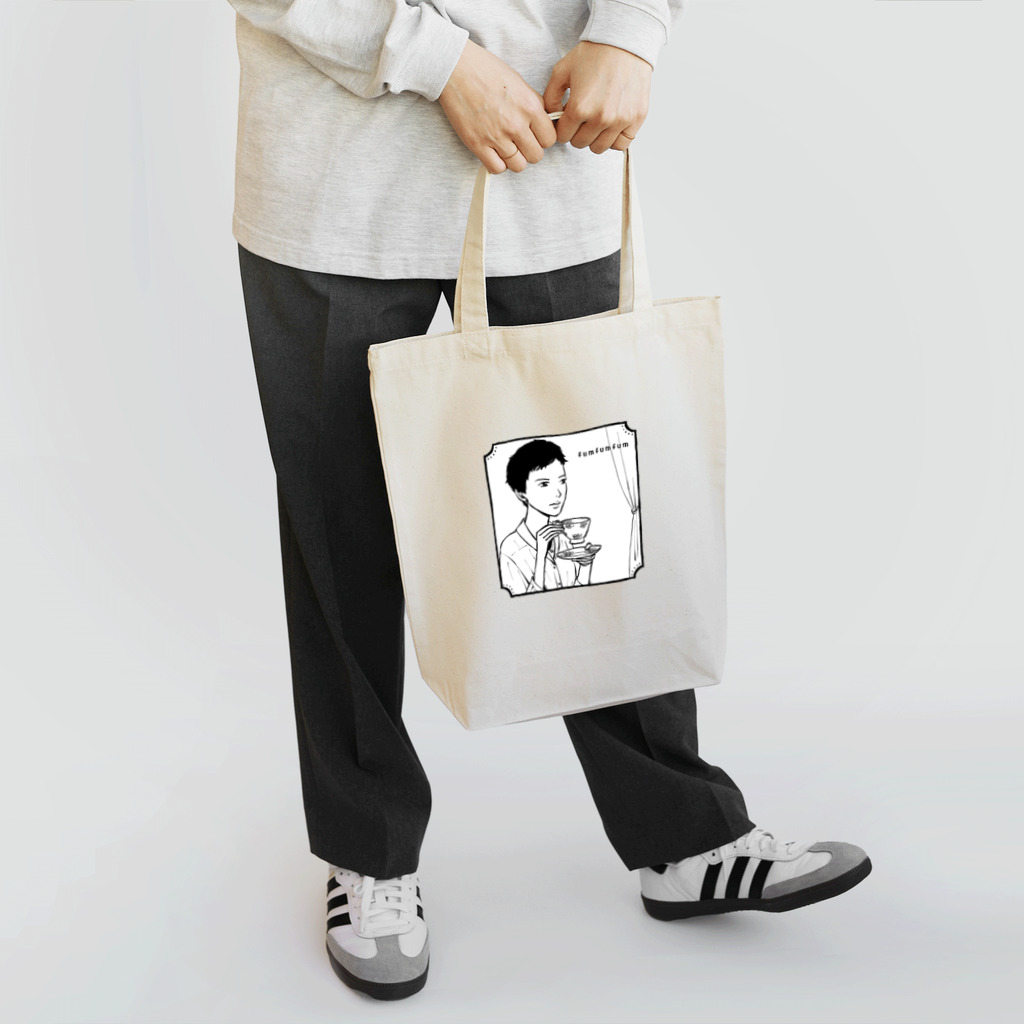 ふむふむのふむふむの空想お茶会　セシルカットの女性 Tote Bag