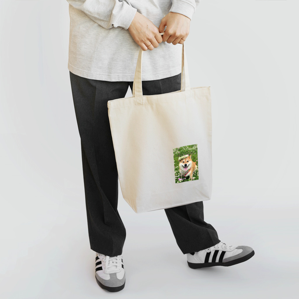 ハナちゃんの！の花とハナちゃん Tote Bag