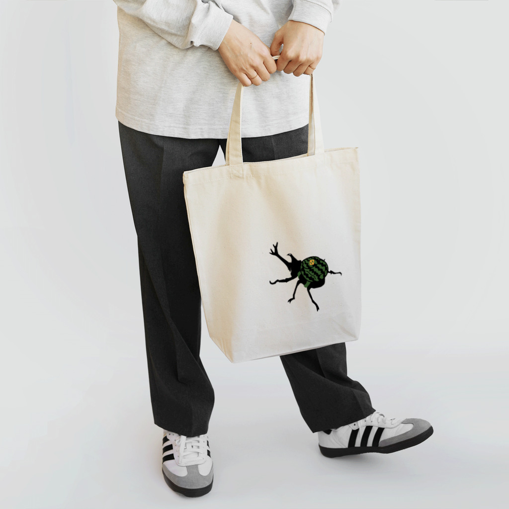 キッズモード某のスイカリュックのカブトムシ Tote Bag